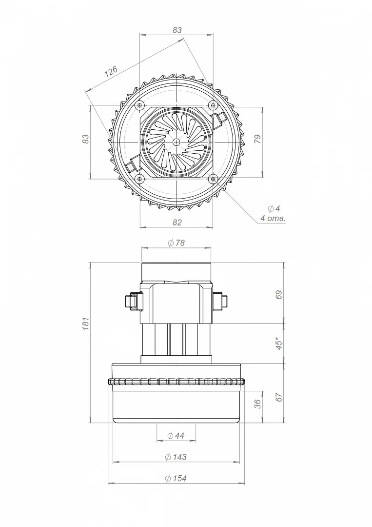 XWA 95 турбинасы (1500 Вт) (5 / 5)